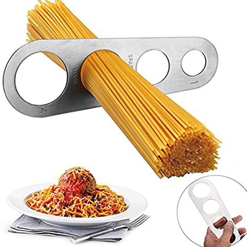 Axe Sickle Stainless Steel Spaghetti Measurer Quick Pasta Measuring Tool for Kitchen Cooking - Image 3